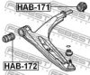 HONDA 51396SF4003 Control Arm-/Trailing Arm Bush